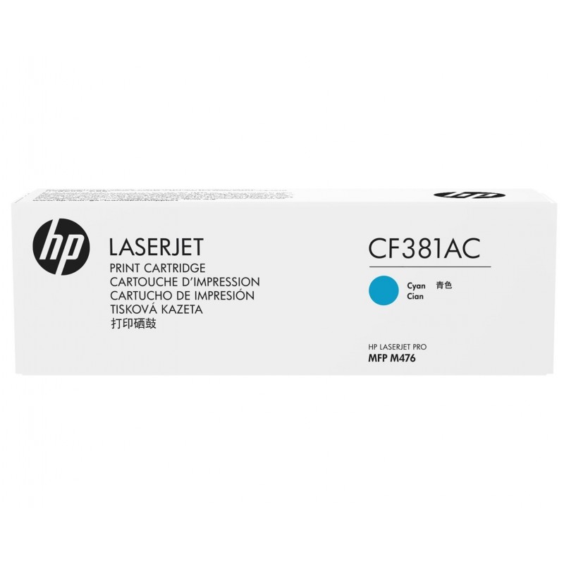 HP Toner nr 312AC CF381AC Cyan 2,7K 
