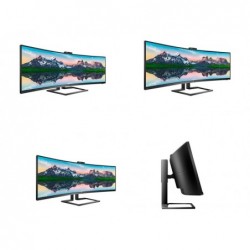 Monitor 48.8 cala 499P9H Curved VA HDMIx2 DP USB-C HAS