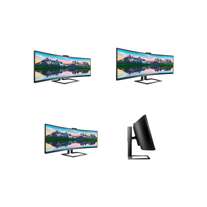 Monitor 48.8 cala 499P9H Curved VA HDMIx2 DP USB-C HAS Monitor 48.8 cala 499P9H Curved VA HDMIx2 DP USB-C HAS