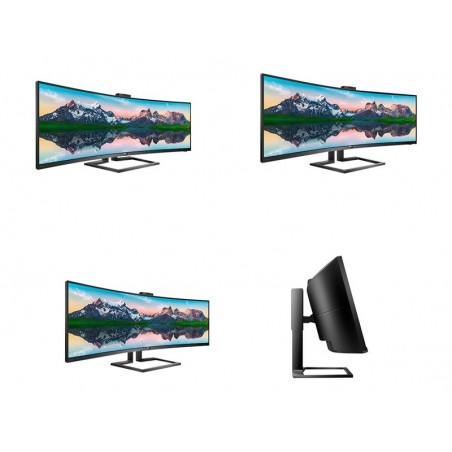 Monitor 48.8 cala 499P9H Curved VA HDMIx2 DP USB-C HAS