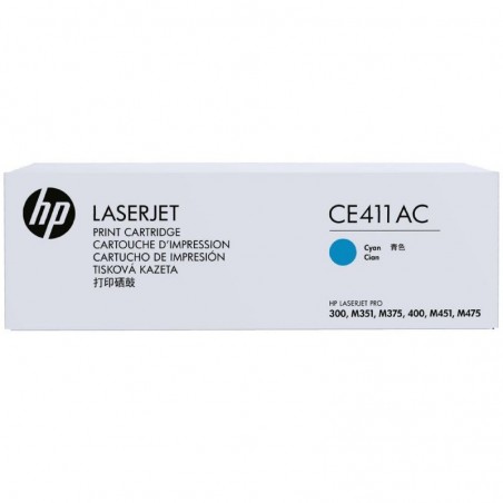 HP Toner nr 305AC CE411AC Cyan 2,6K HP Toner nr 305AC CE411AC Cyan 2,6K