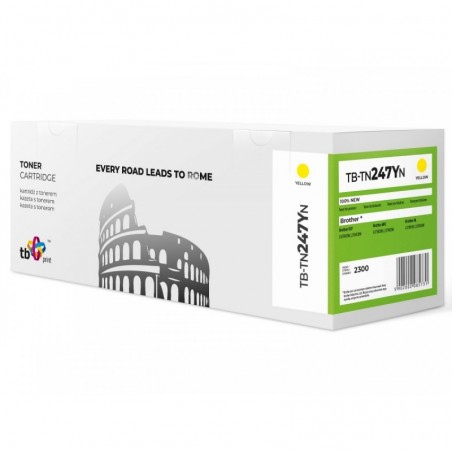 Toner do Brother TN247Y TB-TN247YN YE 100% nowy Toner do Brother TN247Y TB-TN247YN YE 100% nowy