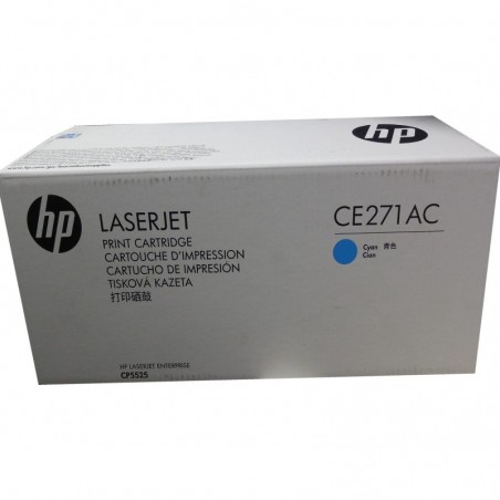 HP Toner nr 650AC CE271AC Cyan 15K HP Toner nr 650AC CE271AC Cyan 15K