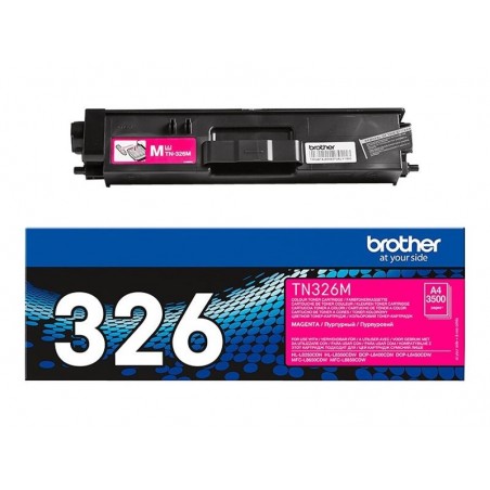 Brother Toner TN-326 Magenta 3,5K Brother Toner TN-326 Magenta 3,5K