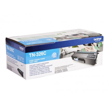 Brother Toner TN-326 Cyan 3,5K Brother Toner TN-326 Cyan 3,5K