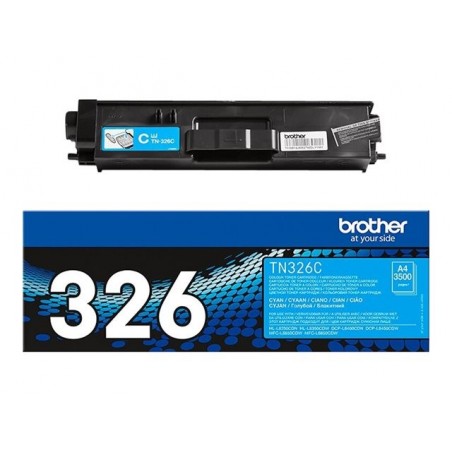 Brother Toner TN-326 Cyan 3,5K Brother Toner TN-326 Cyan 3,5K