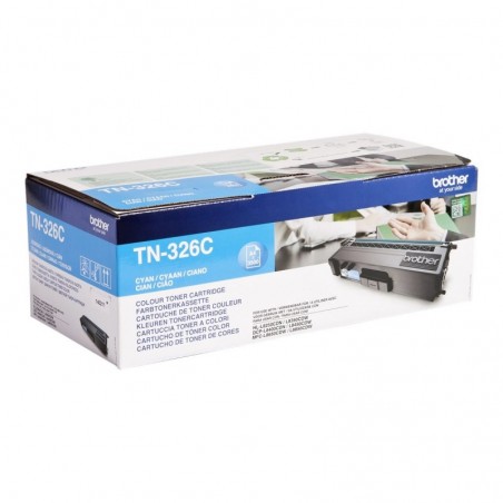 Brother Toner TN-326 Cyan 3,5K Brother Toner TN-326 Cyan 3,5K
