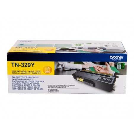 Brother Toner TN-329 Yellow 6K Brother Toner TN-329 Yellow 6K