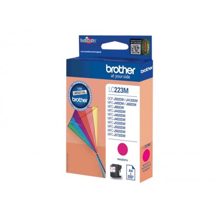Brother Tusz LC223M Magenta 550str Brother Tusz LC223M Magenta 550str