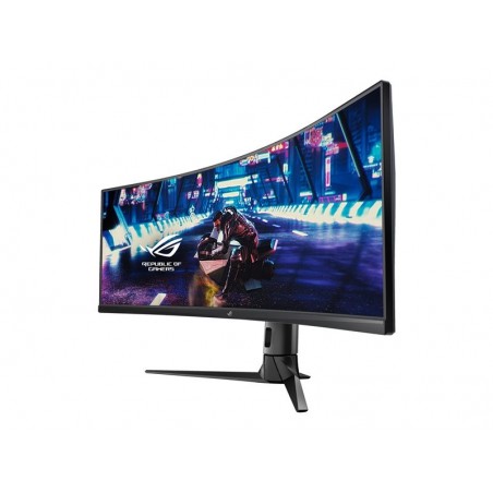Monitor 49 XG49VQ VA 32:9 (3840 x 1080) ROG Strix 144Hz 4ms 1200nit 125% sRGB HDR400 HDMI DP USB B 2xUSB3.0 GŁOŚNIK Monitor 49 XG49VQ VA 32:9 (3840 x 1080) ROG Strix 144Hz 4ms 1200nit 125% sRGB HDR400 HDMI DP USB B 2xUSB3.0 GŁOŚNIK