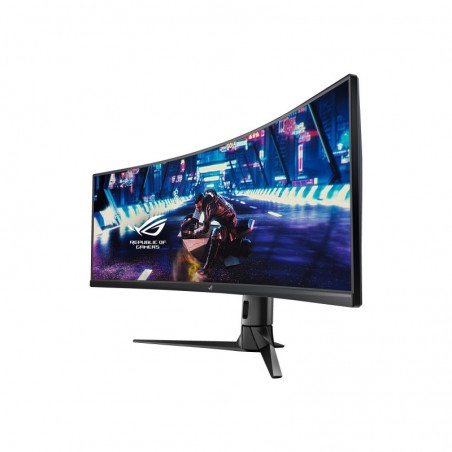 Monitor 49 XG49VQ VA 32:9 (3840 x 1080) ROG Strix 144Hz 4ms 1200nit 125% sRGB HDR400 HDMI DP USB B 2xUSB3.0 GŁOŚNIK Monitor 49 XG49VQ VA 32:9 (3840 x 1080) ROG Strix 144Hz 4ms 1200nit 125% sRGB HDR400 HDMI DP USB B 2xUSB3.0 GŁOŚNIK