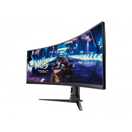 Monitor 49 XG49VQ VA 32:9 (3840 x 1080) ROG Strix 144Hz 4ms 1200nit 125% sRGB HDR400 HDMI DP USB B 2xUSB3.0 GŁOŚNIK Monitor 49 XG49VQ VA 32:9 (3840 x 1080) ROG Strix 144Hz 4ms 1200nit 125% sRGB HDR400 HDMI DP USB B 2xUSB3.0 GŁOŚNIK