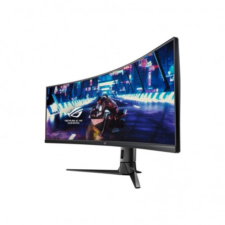 Monitor 49 XG49VQ VA 32:9 (3840 x 1080) ROG Strix 144Hz 4ms 1200nit 125% sRGB HDR400 HDMI DP USB B 2xUSB3.0 GŁOŚNIK Monitor 49 XG49VQ VA 32:9 (3840 x 1080) ROG Strix 144Hz 4ms 1200nit 125% sRGB HDR400 HDMI DP USB B 2xUSB3.0 GŁOŚNIK