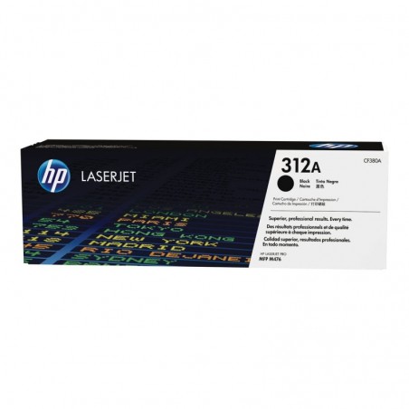 HP Toner nr 312A CF380A Black 2,4K HP Toner nr 312A CF380A Black 2,4K