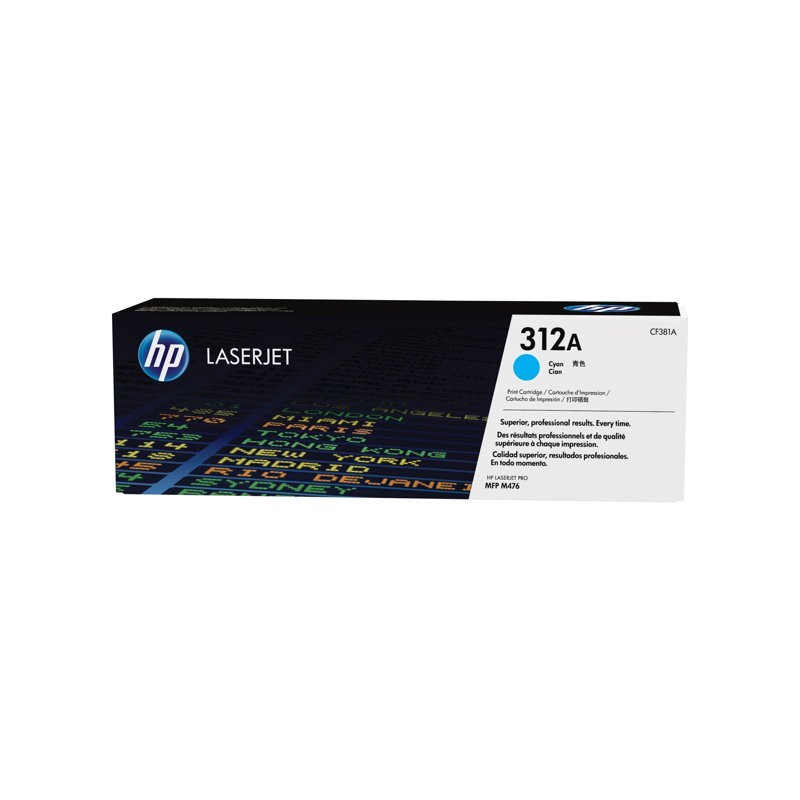 HP Toner nr 312A CF381A Cyan 2,7K 