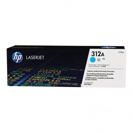 HP Toner nr 312A CF381A Cyan 2,7K HP Toner nr 312A CF381A Cyan 2,7K