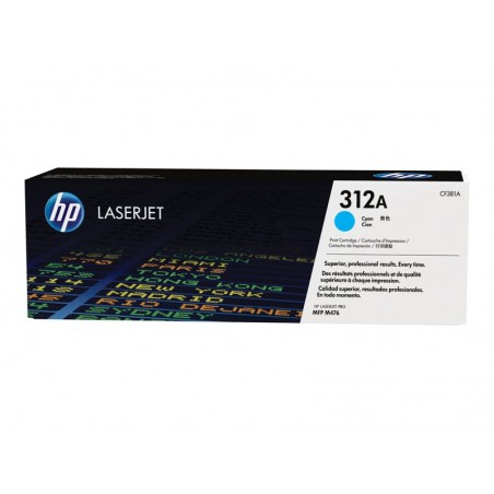 HP Toner nr 312A CF381A Cyan 2,7K HP Toner nr 312A CF381A Cyan 2,7K
