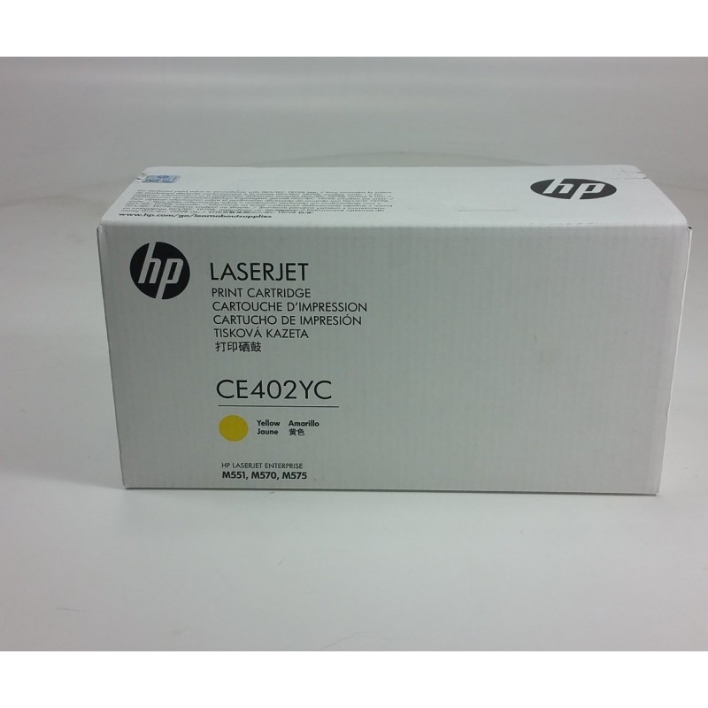 HP Toner nr 507YC CE402YC Yellow 7.8K 