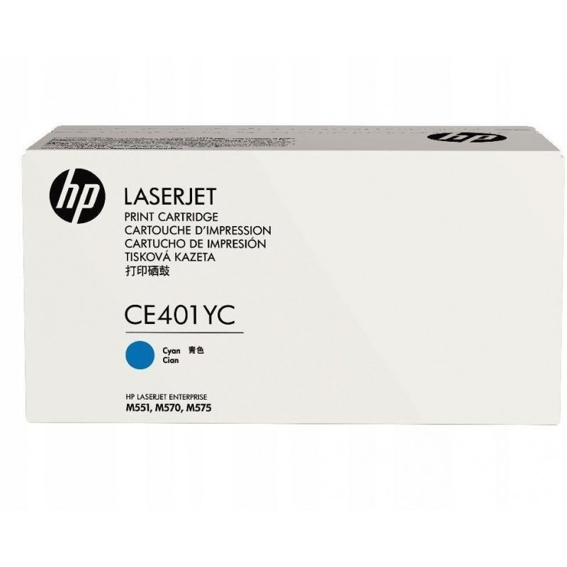 HP Toner nr 507YC CE401YC Cyan 7.8K 