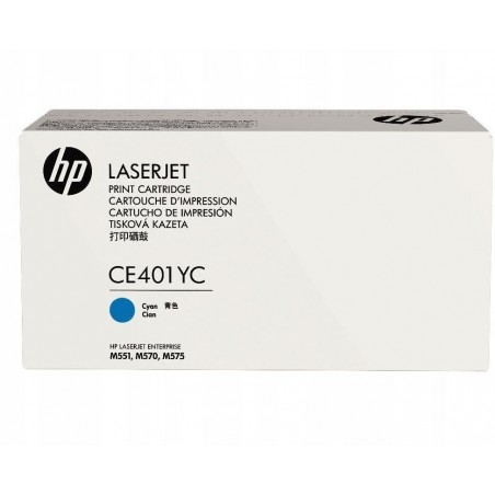 HP Toner nr 507YC CE401YC Cyan 7.8K HP Toner nr 507YC CE401YC Cyan 7.8K