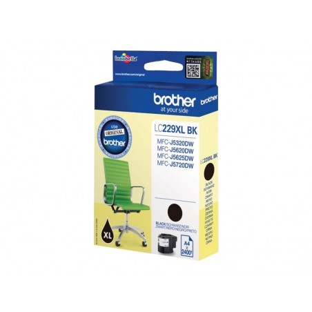 Brother Tusz LC229XLBK Black 2,4K Brother Tusz LC229XLBK Black 2,4K
