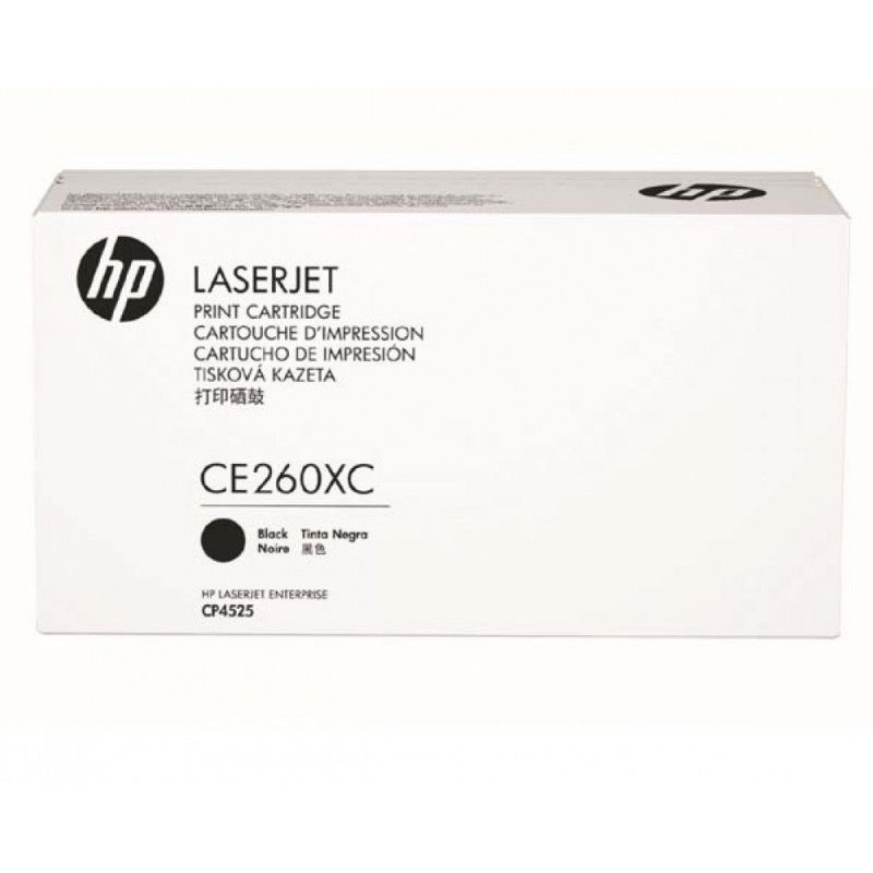 HP Toner nr 649XC CE260XC Black 17K HP Toner nr 649XC CE260XC Black 17K
