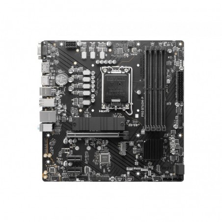 Płyta główna PRO B760M-P s1700 4DDR5 DP/HDMI 2M.2 mATX Płyta główna PRO B760M-P s1700 4DDR5 DP/HDMI 2M.2 mATX