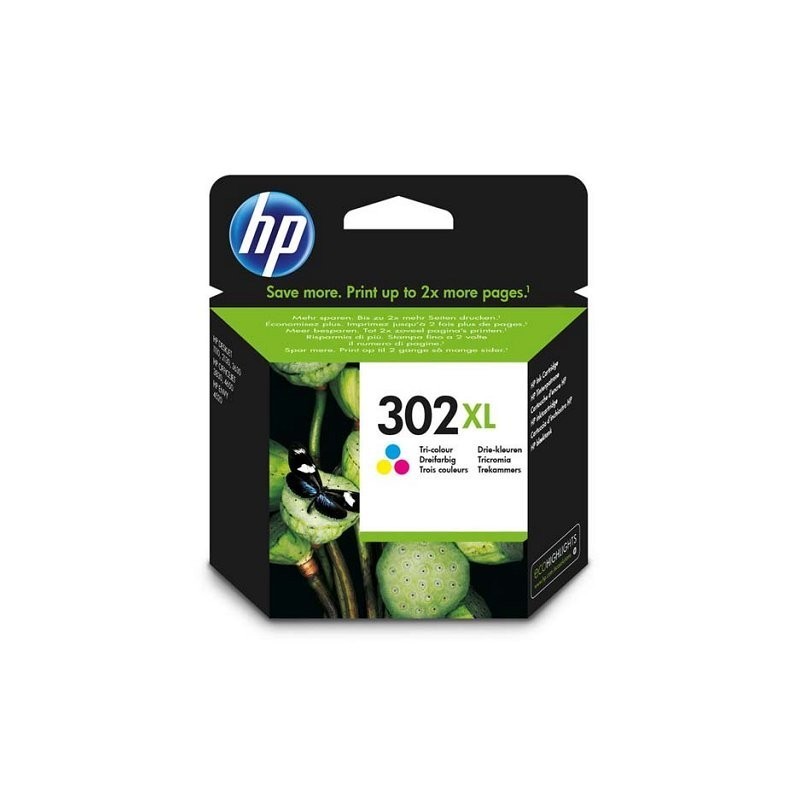 HP Tusz nr 302XL F6U67AE color 8ml 330str