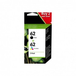 HP Tusz nr 62 N9J71AE 2pack Black+Kolor 
