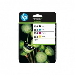 HP Tusz nr 364 N9J73AE 4pack CMYK 250s BK 300s CMY HP Tusz nr 364 N9J73AE 4pack CMYK 250s BK 300s CMY
