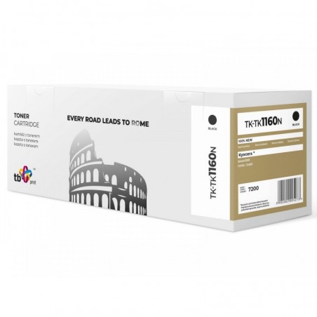 Toner do Kyocera TK-1160 czarny TK-TK1160N 100% nowy Toner do Kyocera TK-1160 czarny TK-TK1160N 100% nowy