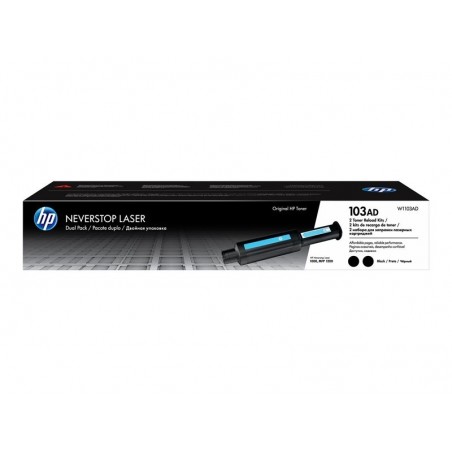 Toner 103AD Neverstop Reload Kit 2-pak W1103AD Toner 103AD Neverstop Reload Kit 2-pak W1103AD
