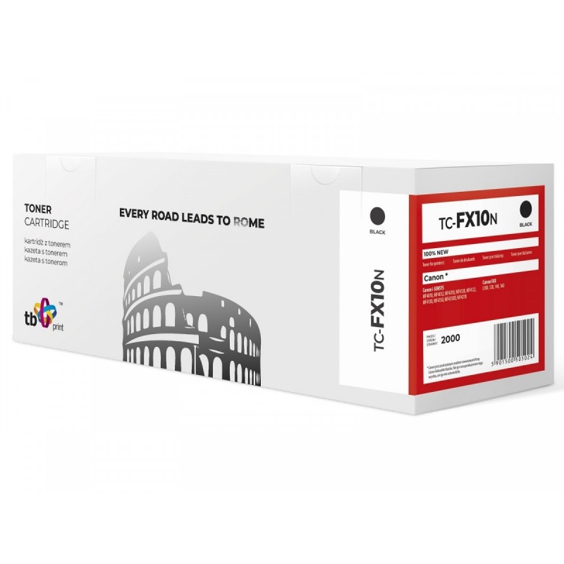 Toner do Canon FX10  TC-FX10N BK 100% nowy