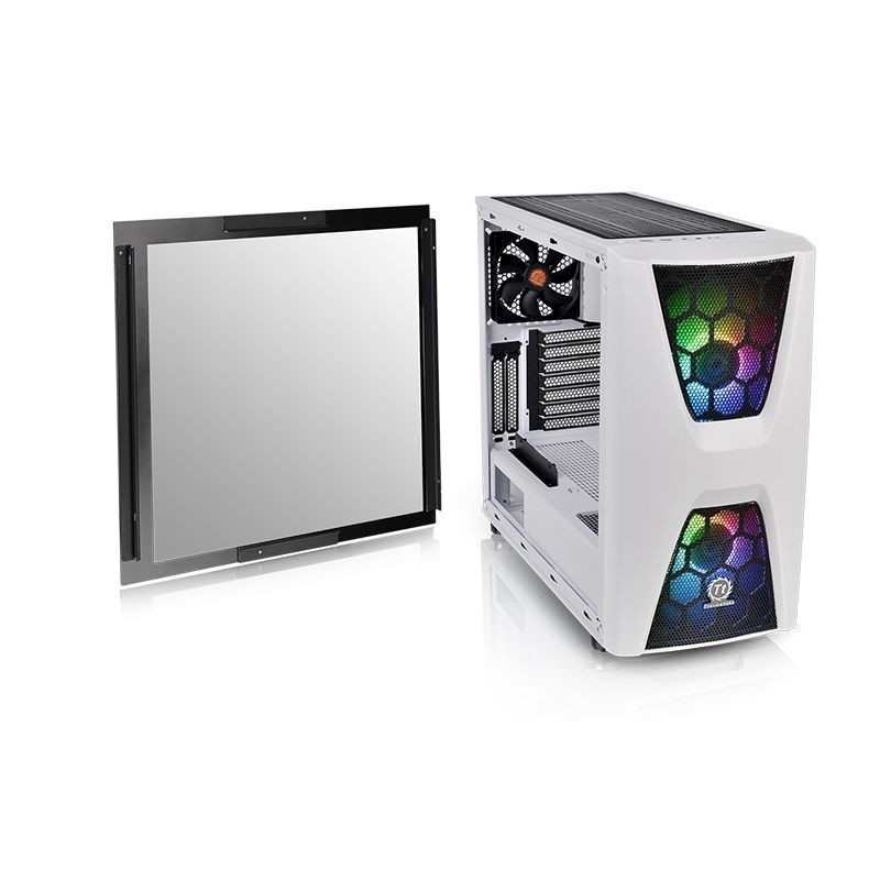 Obudowa Commander C34 Tempered Glass ARGB Snow Edition