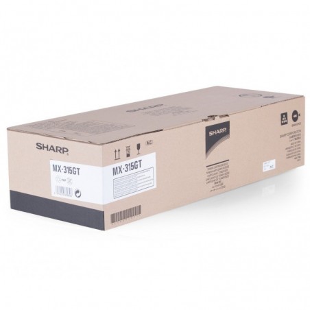 Sharp Toner MX-315GT Black 27.5K MX-M265N, MX-M266N, MX-M316N Sharp Toner MX-315GT Black 27.5K MX-M265N, MX-M266N, MX-M316N
