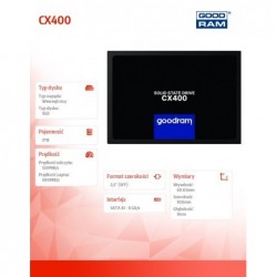 Dysk SSD CX400-G2 2TB  SATA3 2,5 7mm 