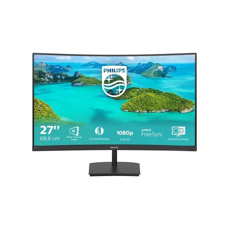 Monitor 271E1SCA 27 cali Curved VA HDMI FreeSync
