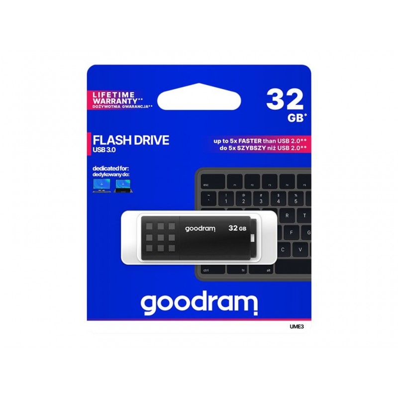 Pendrive UME3 32GB USB 3.0 Czarny