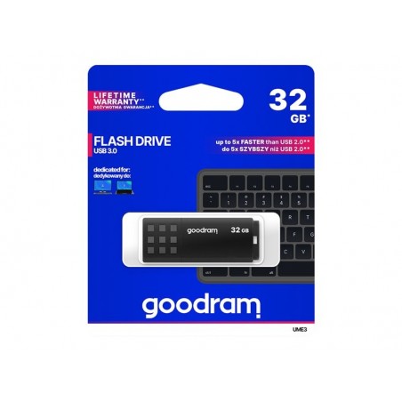 Pendrive UME3 32GB USB 3.0 Czarny Pendrive UME3 32GB USB 3.0 Czarny
