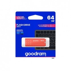 Pendrive UME3 64GB USB 3.0 Pomarańczowy Pendrive UME3 64GB USB 3.0 Pomarańczowy