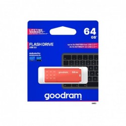 Pendrive UME3 64GB USB 3.0 Pomarańczowy Pendrive UME3 64GB USB 3.0 Pomarańczowy