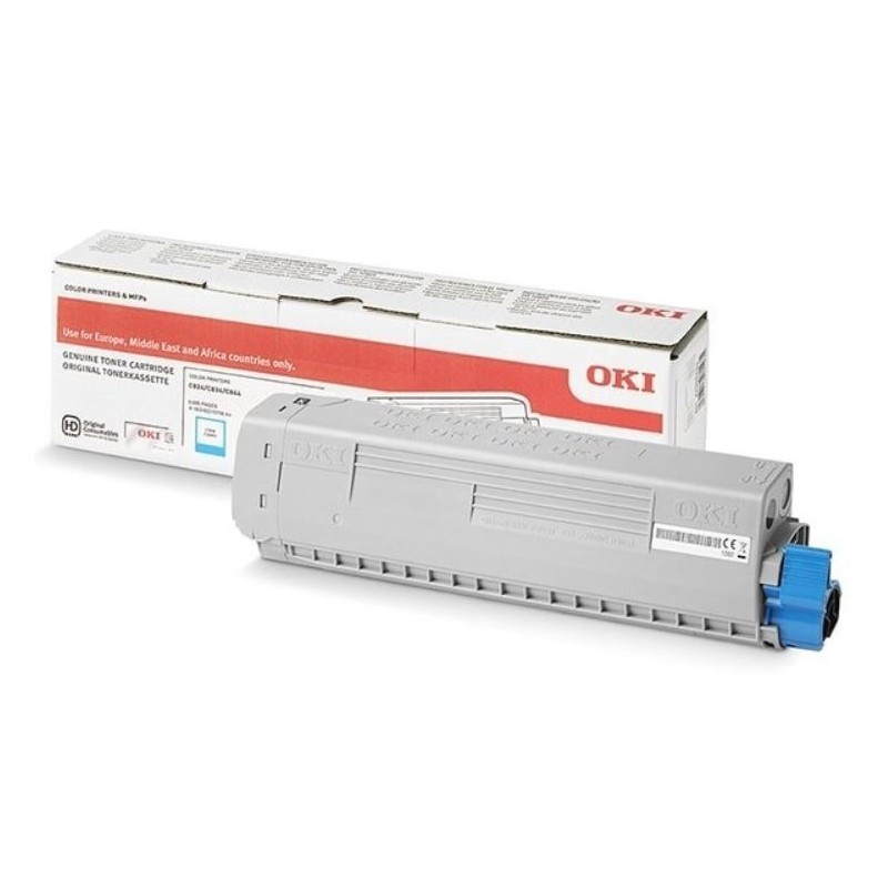Toner C824/834/844 5k 47095703 cyan