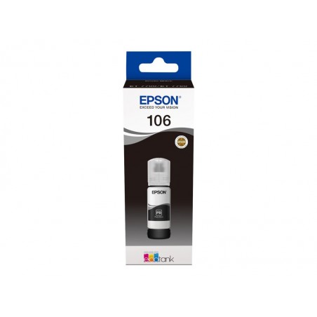 EPSON C13T00R140 Tusz Epson Photo Black 106 EcoTank L7160 EPSON C13T00R140 Tusz Epson Photo Black 106 EcoTank L7160