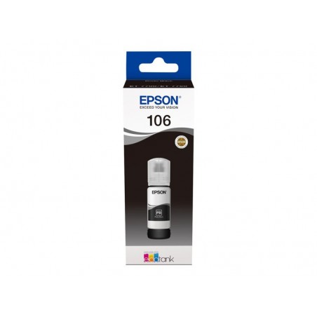EPSON C13T00R140 Tusz Epson Photo Black 106 EcoTank L7160 EPSON C13T00R140 Tusz Epson Photo Black 106 EcoTank L7160