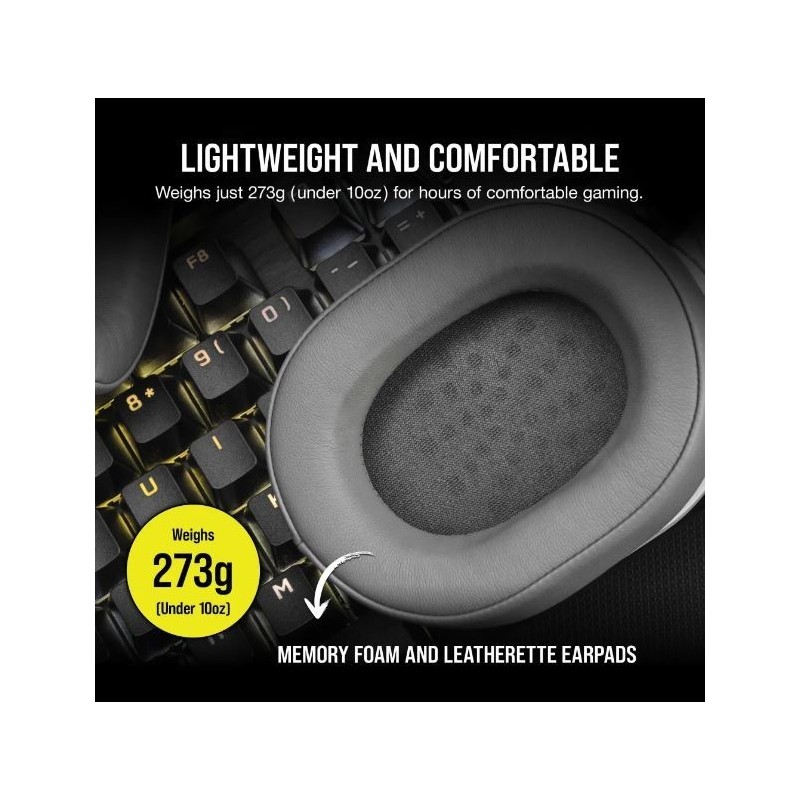 Słuchawki HS55 Surround White  Słuchawki HS55 Surround White