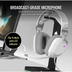 Słuchawki HS80 RGB USB Wired White Słuchawki HS80 RGB USB Wired White
