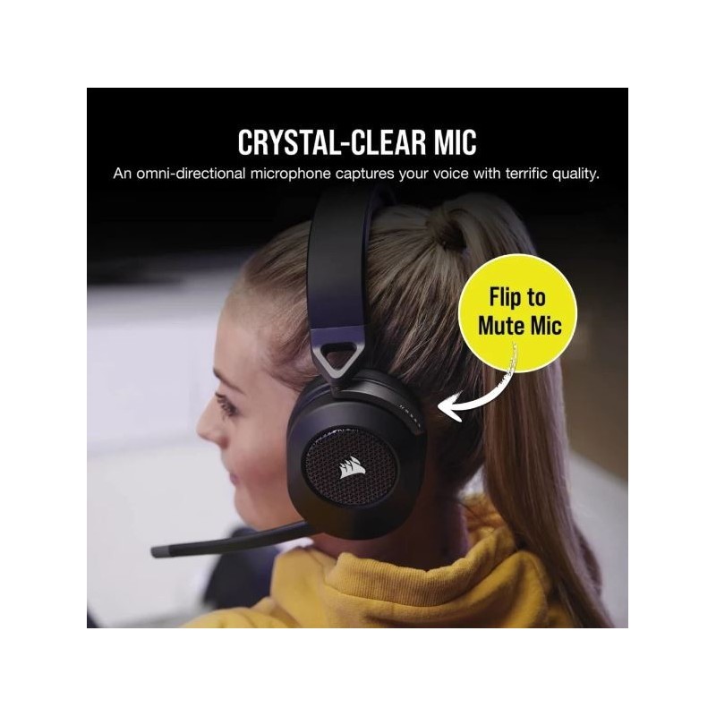 Słuchawki HS65 Wireless Carbon V2  Słuchawki HS65 Wireless Carbon V2