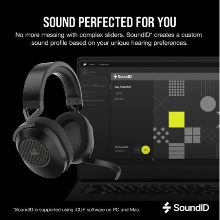 Słuchawki HS65 Wireless Carbon V2 Słuchawki HS65 Wireless Carbon V2