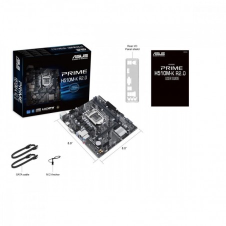 Płyta główna PRIME H510M-K s1200 R2.0 2DDR4 HDMI mATX Płyta główna PRIME H510M-K s1200 R2.0 2DDR4 HDMI mATX
