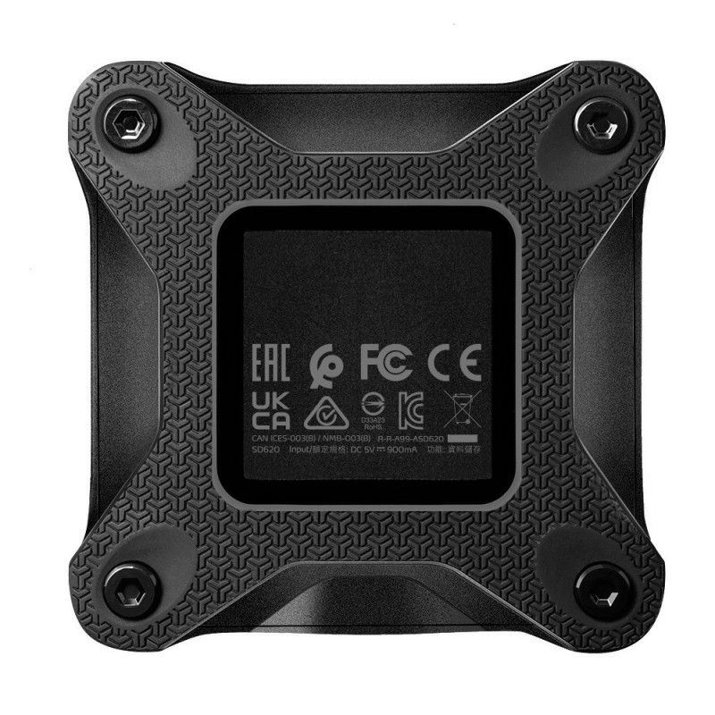 Dysk zewnętrzny SSD SD620 1TB U3.2A 520/460 MB/s czarny Dysk zewnętrzny SSD SD620 1TB U3.2A 520/460 MB/s czarny